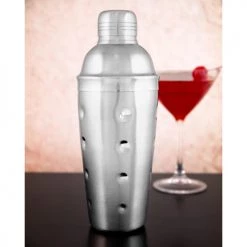 BarProducts.com Premium 3 Piece 28 Oz. Dimple Shaker Cocktail Shakers