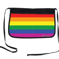 BarProducts.com KITCHEN, DINING & SERVICE Flags Of The World Two-Pocket Kolorcoat™ Server Apron