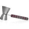 BarProducts.com Jigger With Printed Handle Design - Plaid - .75oz X 1.25oz Jiggers And Inventory Control