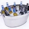 BarProducts.com Party Ice Tub - Stainless Steel - Oval 22 Liter Clearance