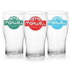 BarProducts.com CUSTOMIZABLE - 20oz Imperial Pub Glass - Mountains 4 BarProducts.com CUSTOMIZABLE - 20oz Imperial Pub Glass - Mountains