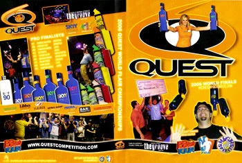 quest06dvd-350.jpg BarProducts.com Quest 2006 - Finals DVD Flair Bartending