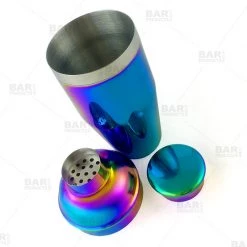 BarProducts.com Classic Rainbow Cocktail Shaker - 26 Ounce Cocktail Shakers