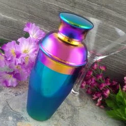 BarProducts.com Classic Rainbow Cocktail Shaker - 26 Ounce Cocktail Shakers