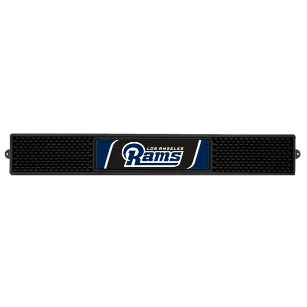 rams1.jpg BarProducts.com BAR SUPPLIES NFL Bar Drink Mat