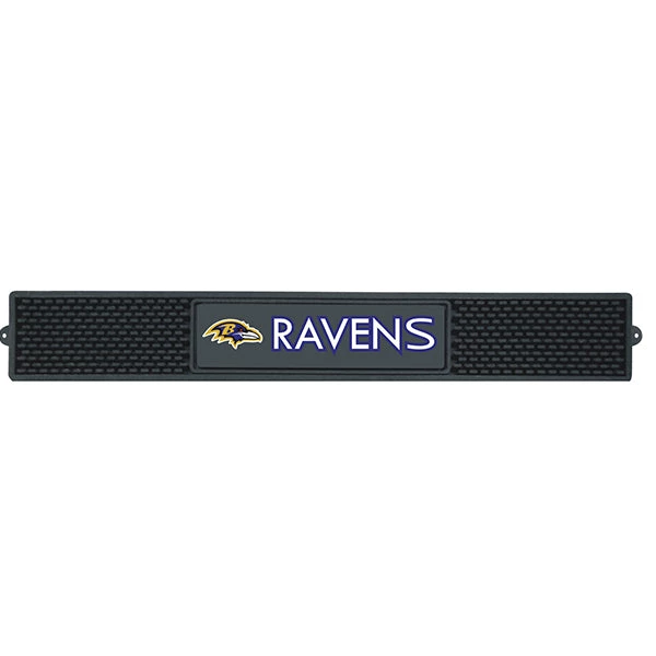 ravens.jpg BarProducts.com BAR SUPPLIES NFL Bar Drink Mat