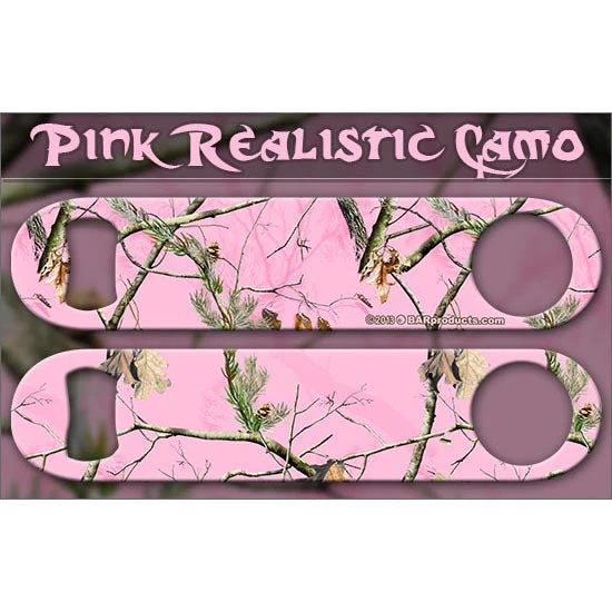 realistic-pink-camo-speed-opener.jpg BarProducts.com Bartending Bottle Openers Realistic Camo Kolorcoat™ Speed Opener Series