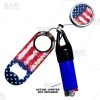 BarProducts.com Kolorcoat™ Mini Opener, Reel And Lighter Leash® Clug SET - U.S. Grunge Flag 2 BarProducts.com Kolorcoat™ Mini Opener, Reel And Lighter Leash® Clug SET - U.S. Grunge Flag