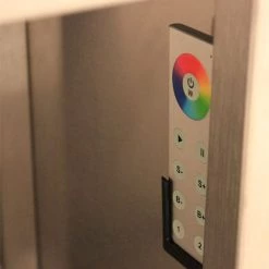 BarProducts.com Stainless Steel Portable Bar With 3D Holographic Lighting And Integrated Ice Bin BAR EQUIPMENT