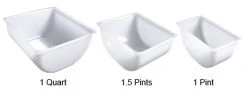 BarProducts.com BAR SUPPLIES Condiment Holder / Fruit Tray - 6 Pint Compartments