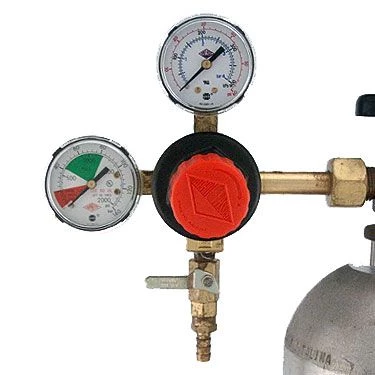 rgc-t2hp.jpg BarProducts.com CO2 High Pressure Double Gauge Regulator - 160 Psi BAR EQUIPMENT