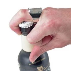 BarProducts.com Unique Bottle Openers Ring Bottle Openers - Chrome - Size Options