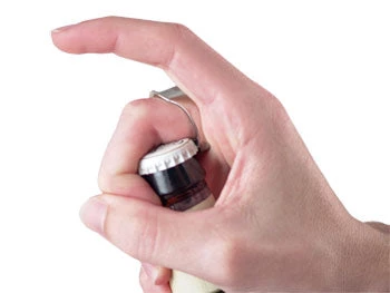 ring-opener-hand-bs.jpg BarProducts.com Unique Bottle Openers Ring Bottle Openers - Chrome - Size Options