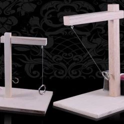 BarProducts Handcrafted Woodshop Made In The USA Ring Toss With Condiment Stand - Bar And Table Top