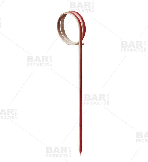 ring_bamboo_cocktail_pick_kit_bpc_4.jpg BarProducts.com BarConic® Ring Bamboo Cocktail Pick Kit With Display Stand BAR SUPPLIES