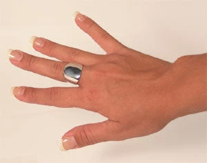 ringonhand300.jpg BarProducts.com Unique Bottle Openers Smooth Chrome Ring Bottle Opener