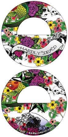 BarProducts.com Round Bottle Opener - Hardly Dead Fish