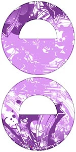 ro-stars-purple-bs-th.jpg BarProducts.com Round Bottle Opener - Shooting Stars - Color Options