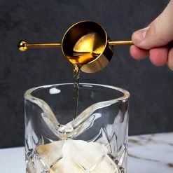 BarProducts.com Olea™ Roll Over Jigger - Color Options 3 BarProducts.com Olea™ Roll Over Jigger - Color Options