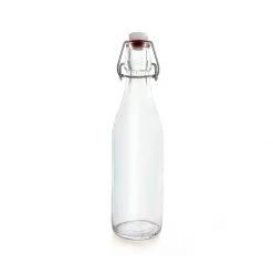 BarProducts.com Master Mixology Round Glass Bottle W/ Swing Top - Available In 1 Liter Or 17 Ounce 7 BarProducts.com Master Mixology Round Glass Bottle W/ Swing Top - Available In 1 Liter Or 17 Ounce