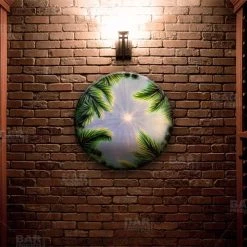 BarProducts.com Sky And Trees Round Wooden Table Top - Two Sizes Available Featured Artists