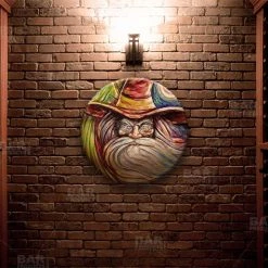 BarProducts.com Featured Artists The Wizard Round Wooden Table Top - Two Sizes Available 4 BarProducts.com Featured Artists The Wizard Round Wooden Table Top - Two Sizes Available