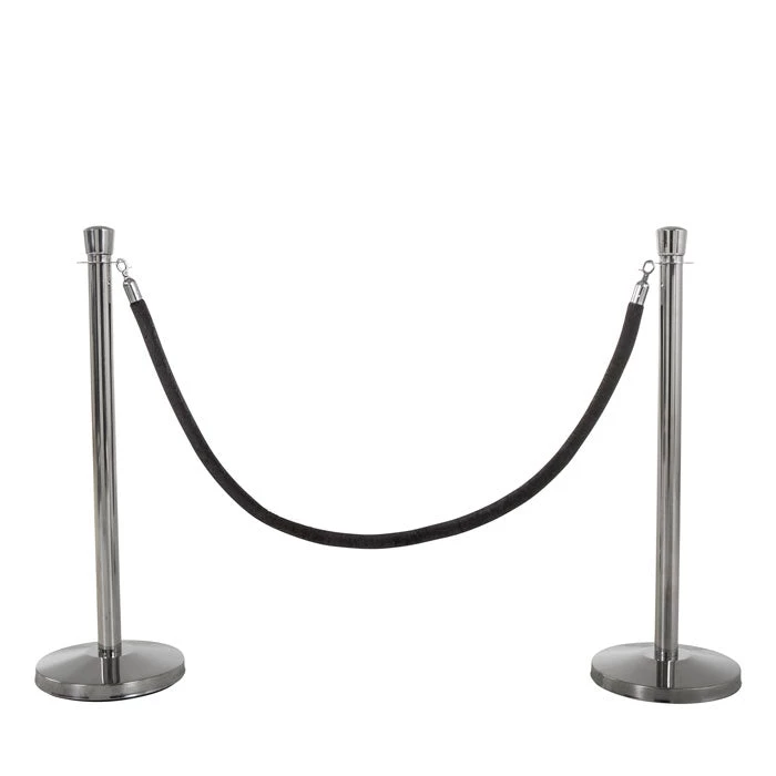 rs-33chr-uswchrome-and-rope-stanchion-set-main_1.jpg BarProducts.com Chrome Stanchion Posts - Set Of 2 BAR EQUIPMENT