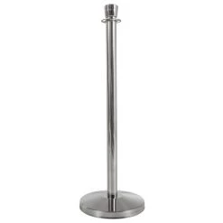 BarProducts.com Chrome Stanchion Posts - Set Of 2 BAR EQUIPMENT 3 BarProducts.com Chrome Stanchion Posts - Set Of 2 BAR EQUIPMENT