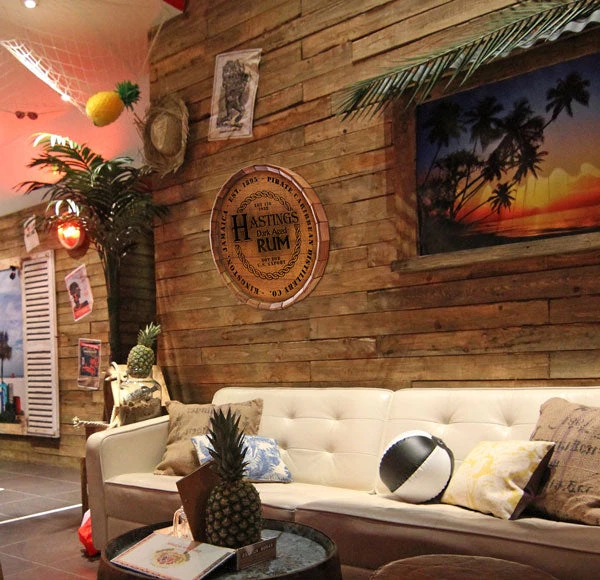 rum-add-your-name-barrel-tavern-sign-wall.jpg BarProducts Handcrafted Jamaican Rum Barrel Top Tavern Sign