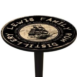 BarProducts.com BAR DECOR CUSTOMIZABLE Wooden Table Top - Rum Distillery Design - Two Sizes Available 4 BarProducts.com BAR DECOR CUSTOMIZABLE Wooden Table Top - Rum Distillery Design - Two Sizes Available