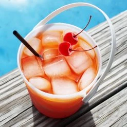 BarProducts.com 32 Oz Plastic Rum Buckets BAR SUPPLIES