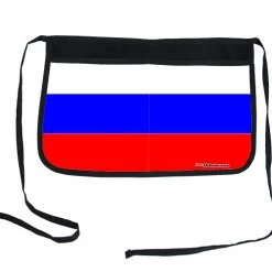 BarProducts.com KITCHEN, DINING & SERVICE Flags Of The World Two-Pocket Kolorcoat™ Server Apron