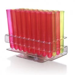 BarProducts.com LED Test Tube Shot Holder – 36 Hole BAR SUPPLIES