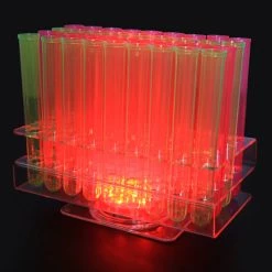 BarProducts.com LED Test Tube Shot Holder – 36 Hole BAR SUPPLIES