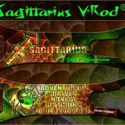 BarProducts.com V-Rod® Bottle Opener / Pour Spout Remover - Astrological Series