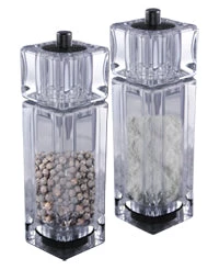 salt-pepper-mill-bs-th.jpg BarProducts.com KITCHEN, DINING & SERVICE Salt And Pepper Mill - 6 Inch Clear Acrylic
