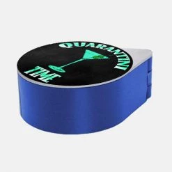 BarProducts.com Glass Rimmer Lid - Quarantini Time SPECIAL COLLECTIONS