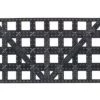BarProducts.com BAR SUPPLIES San Jamar 3 1/2" X 12" Black Interlocking Bar Mat Strip