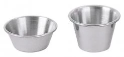 BarProducts.com KITCHEN, DINING & SERVICE Sauce Cups - Stainless Steel - Size Options