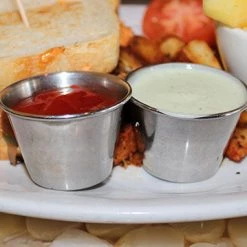 BarProducts.com KITCHEN, DINING & SERVICE Sauce Cups - Stainless Steel - Size Options