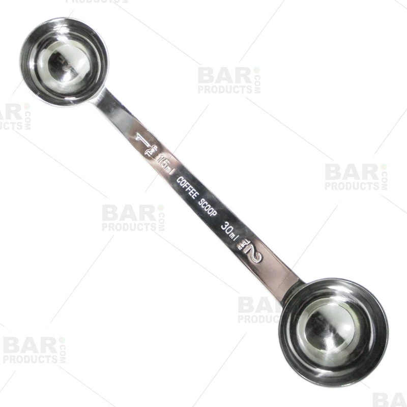 sc-ss-esp_bpc-800.jpg BarProducts.com KITCHEN, DINING & SERVICE Espresso Scoop - Stainless Steel - Single/Double