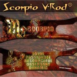 BarProducts.com V-Rod® Bottle Opener / Pour Spout Remover - Astrological Series