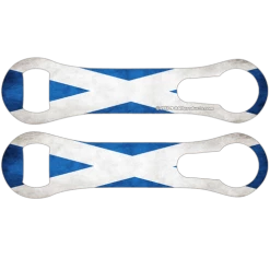 BarProducts.com Custom Bottle Openers Kolorcoat™ V-Rod® Opener - Scotland Flag