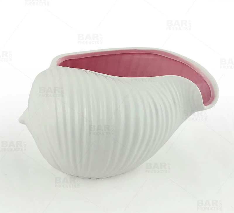 seashell-mug-bpc-800.jpg BarProducts.com BarConic® Tiki Drinkware - Shell - 18 Ounce