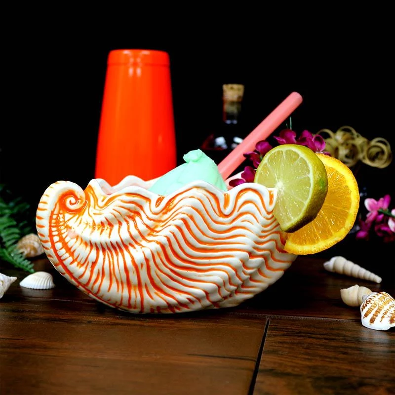 seashell-tiki-mug-bpc-6.jpg BarProducts.com BarConic ® Tiki Mug - Sea Shell - 30 Ounce