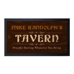 BarProducts.com Custom Printed Bar Service Mat - Tavern - 17.25