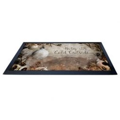 BarProducts.com SPECIAL COLLECTIONS Bar Service Mat - Baby It's Cold Outside - 17.25