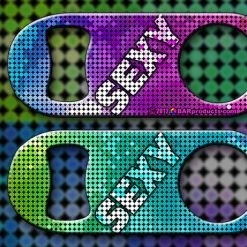 BarProducts.com Mini Speed Bottle Opener / Bar Key - Sexy Glitter Mini Bottle Openers