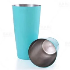 BarProducts.com BarConic® Cocktail Shaker Set - 28oz / 18oz Weighted Tins - SeaFoam Blue BAR TOOLS