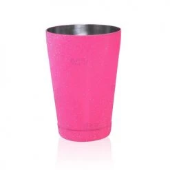 BarProducts.com BarConic® Neon Pink Glitter 18oz Shaker Tin